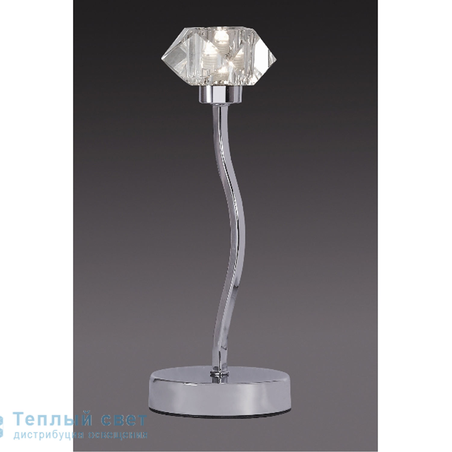 Zambelis 1324 TABLE LAMP 1L G9 CHROME настольная лампа
