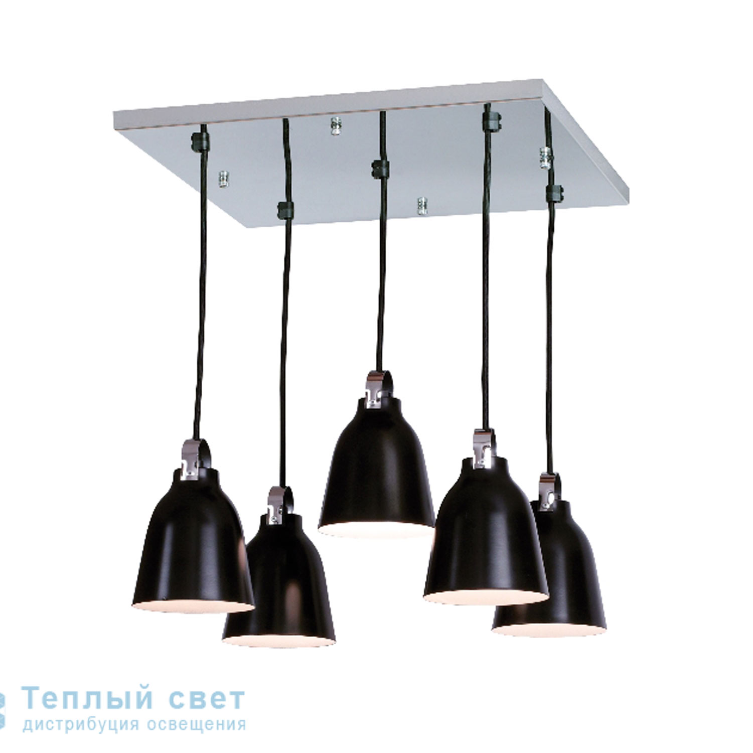 Zambelis 1421 PENDANT LIGHT 5L E14 50*50 BLACK/WHITE/CHROME/RED STEEL подвесной светильник Zambelis 1421 PENDANT LIGHT 5L E14 50*50 BLACK/WHITE/CHROME/RED STEEL подвесной светильник
