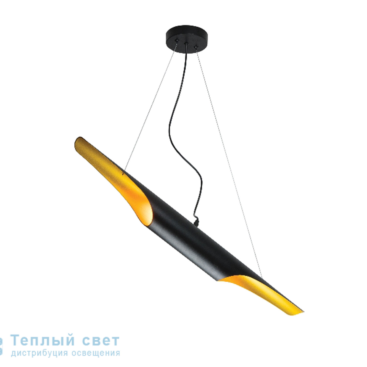 Zambelis 1619 PENDANT LIGHT 2XG9 BLACK-GOLD ALUMINIUM подвесной светильник Zambelis 1619 PENDANT LIGHT 2XG9 BLACK-GOLD ALUMINIUM подвесной светильник
