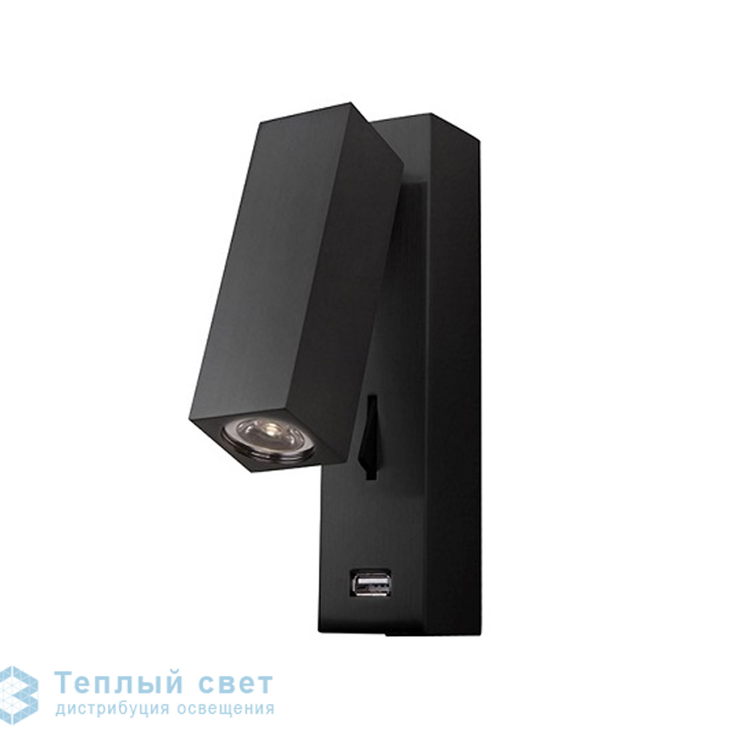 Zambelis H35 SCONCE LED WITH USB CHARGER ,BLACK MATT METAL настенный светильник Zambelis H35 SCONCE LED WITH USB CHARGER ,BLACK MATT METAL настенный светильник